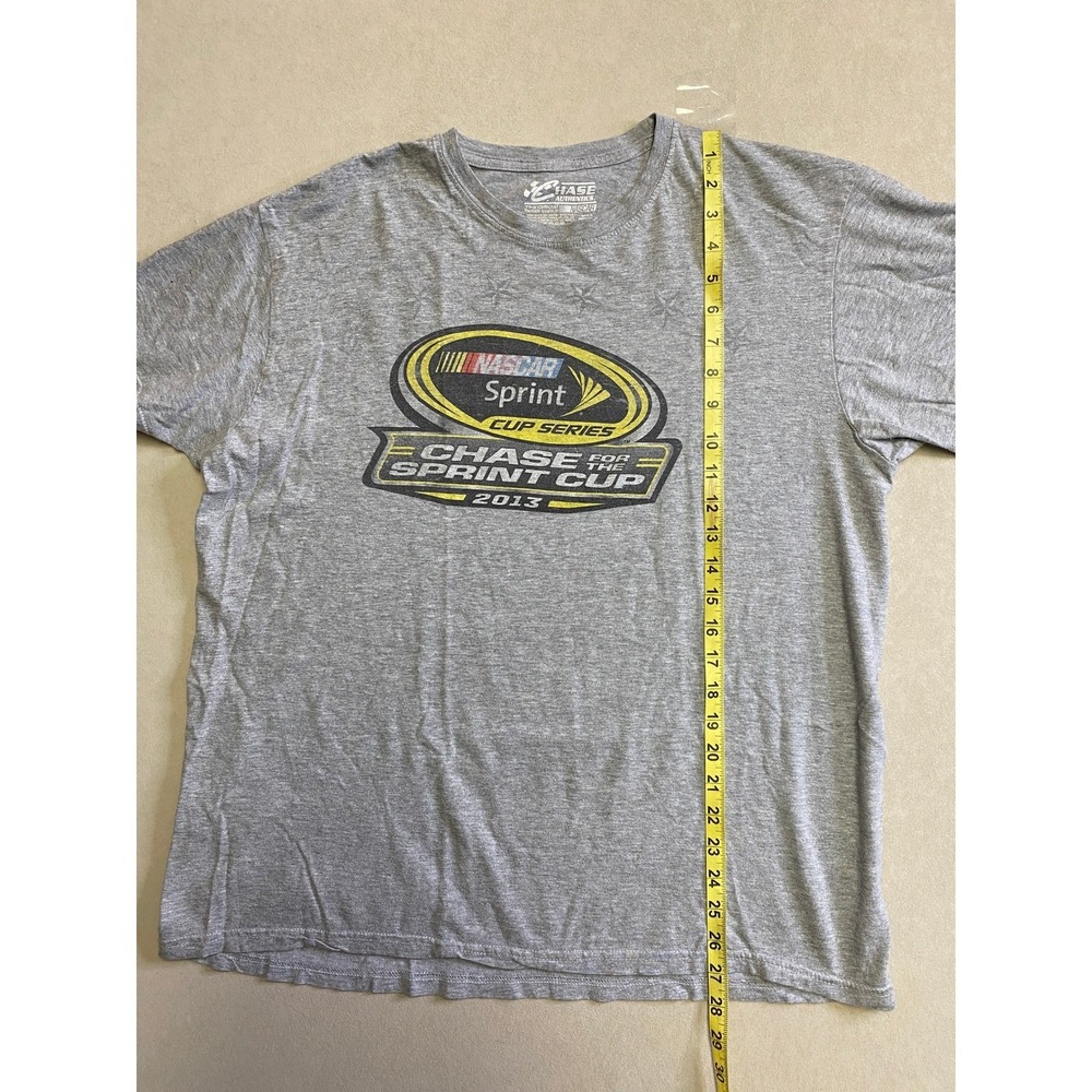 Chase Authentics NASCAR 2013 Chase for the Sprint Cup Gray Graphic T-Shirt XL